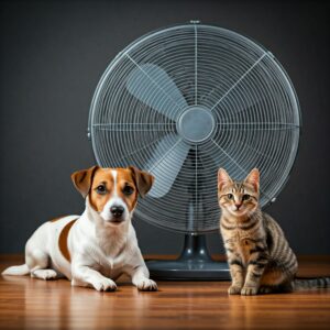 cane e gatto accaldati 